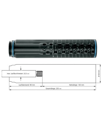 ERA Silencer SOB 1 Schalldämpfer
