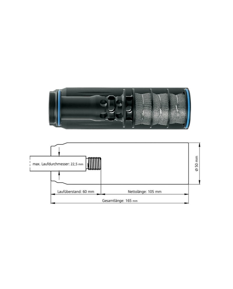 ERA Silencer SOB 3D Schalldämpfer